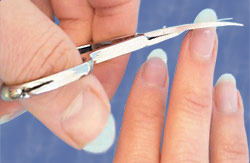 manicure scissors use